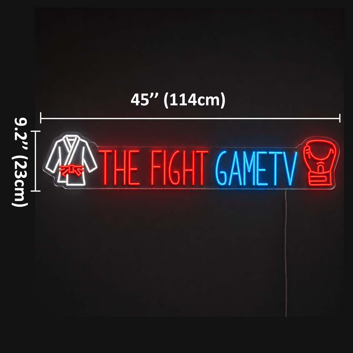 THE FIGHT GAMETV Custom LED Neon Sign - Shineneon