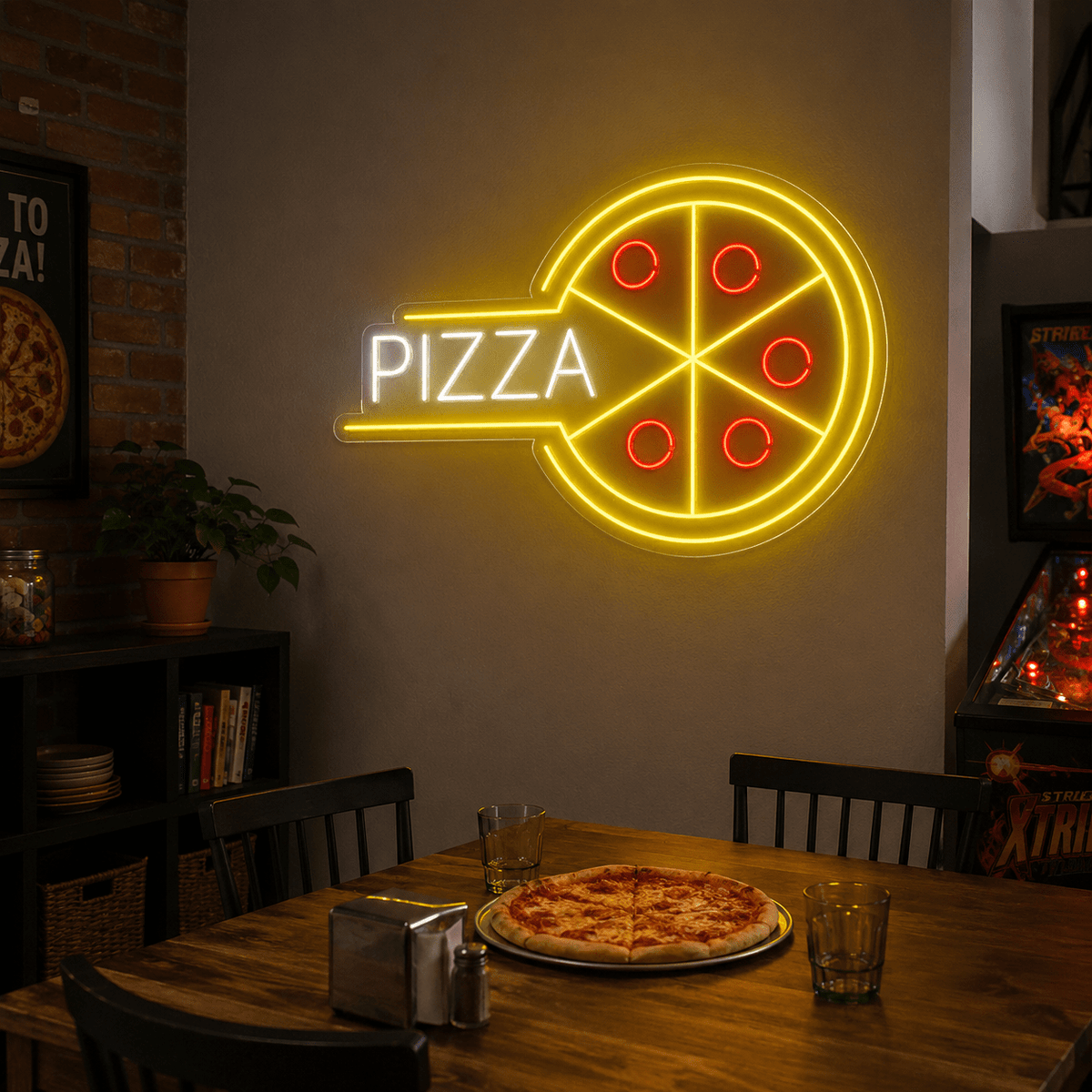 The For Pizza LED Neon Sign - Shineneon