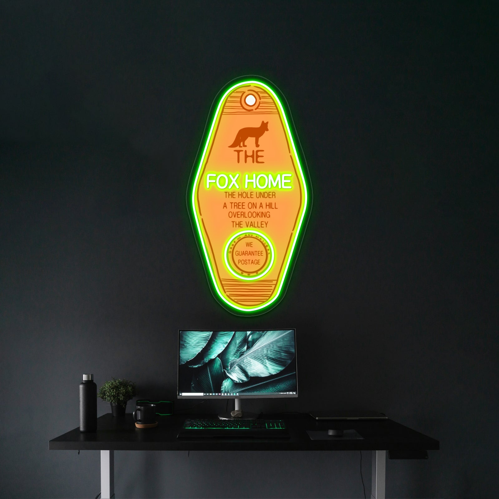 The Fox Home Hotel Key Artwork Neon Signs For Sale | Shineneon