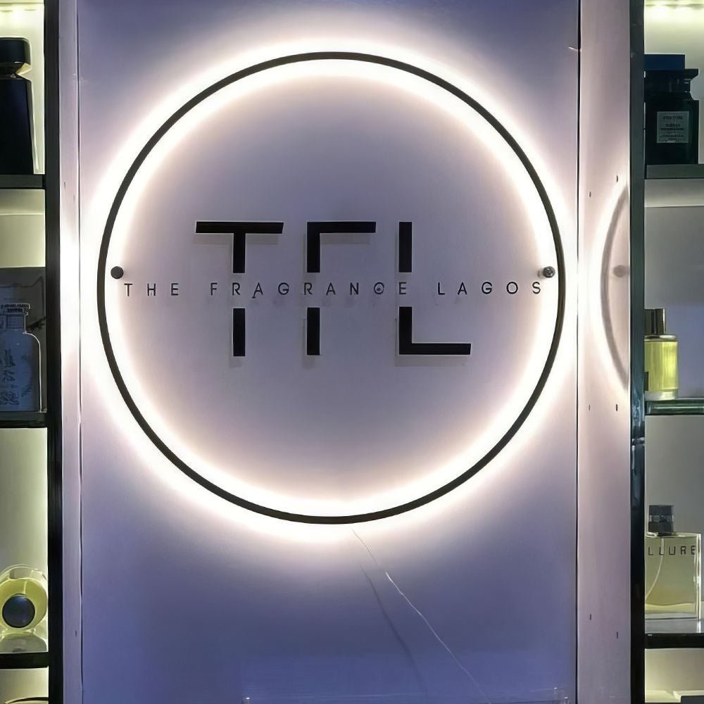 The Fraqranoe Lagos Acrylic Business Logo Sign - Shineneon