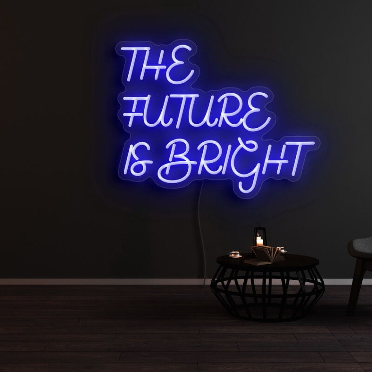 The Future Is Bright 1 Led Neon Sign For Positive | Shineneon