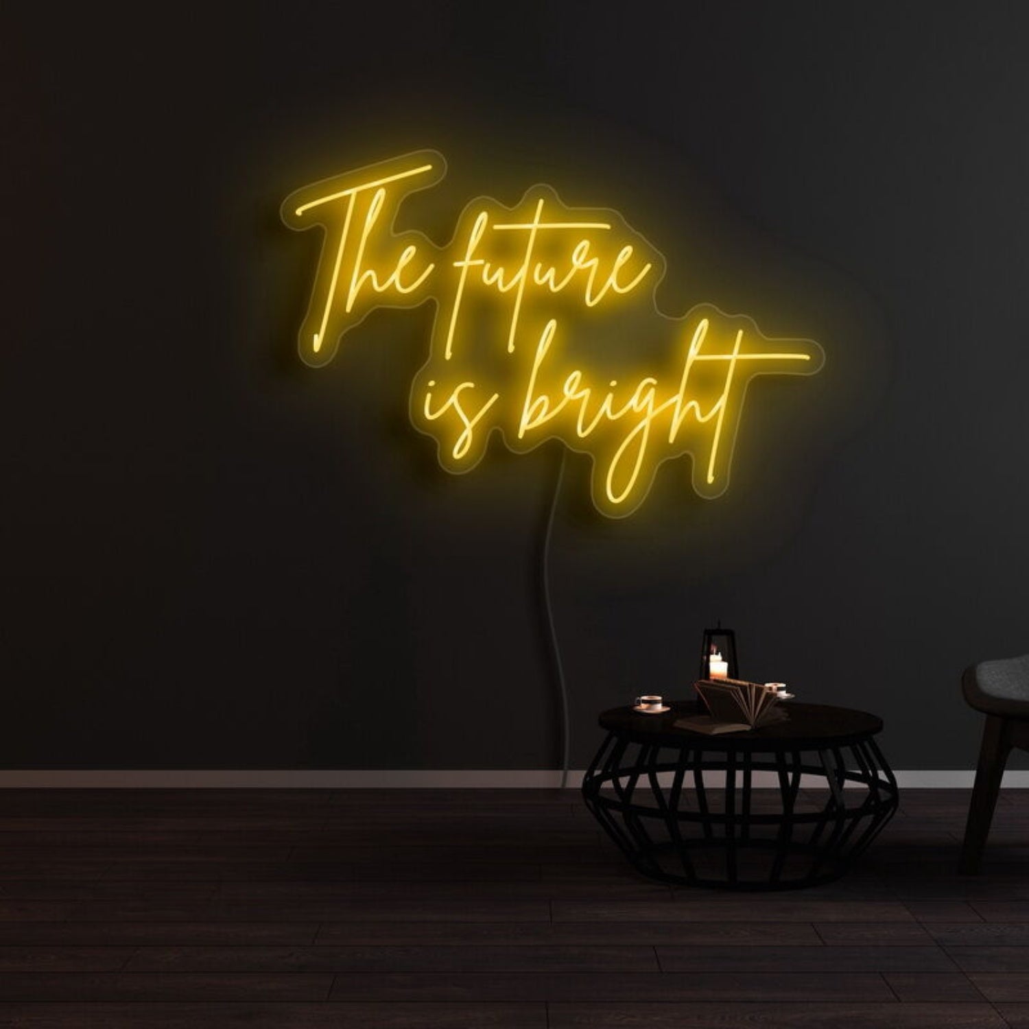The Future Is Bright Led Neon Sign For Positive | Shineneon