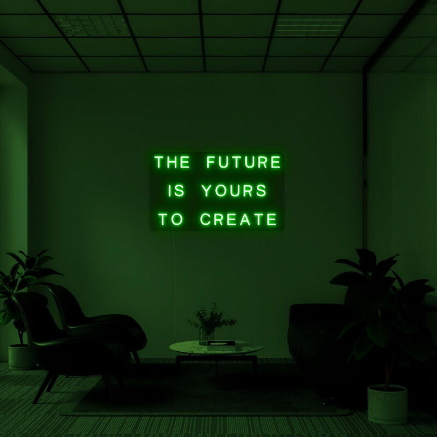 The Future Is Yours Led Neon Sign For Inspirational Decor | Shineneon