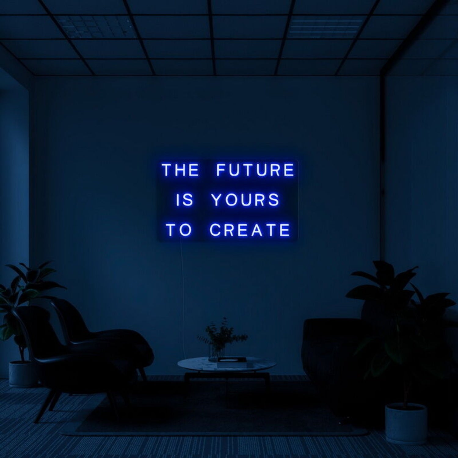 The Future Is Yours Led Neon Sign For Inspirational Decor | Shineneon