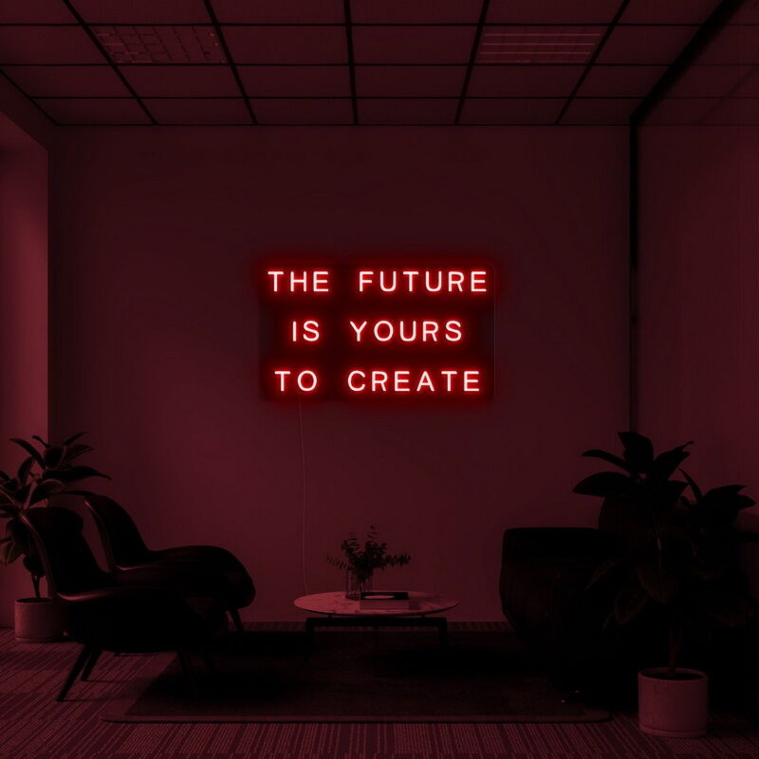 The Future Is Yours Led Neon Sign For Inspirational Decor | Shineneon