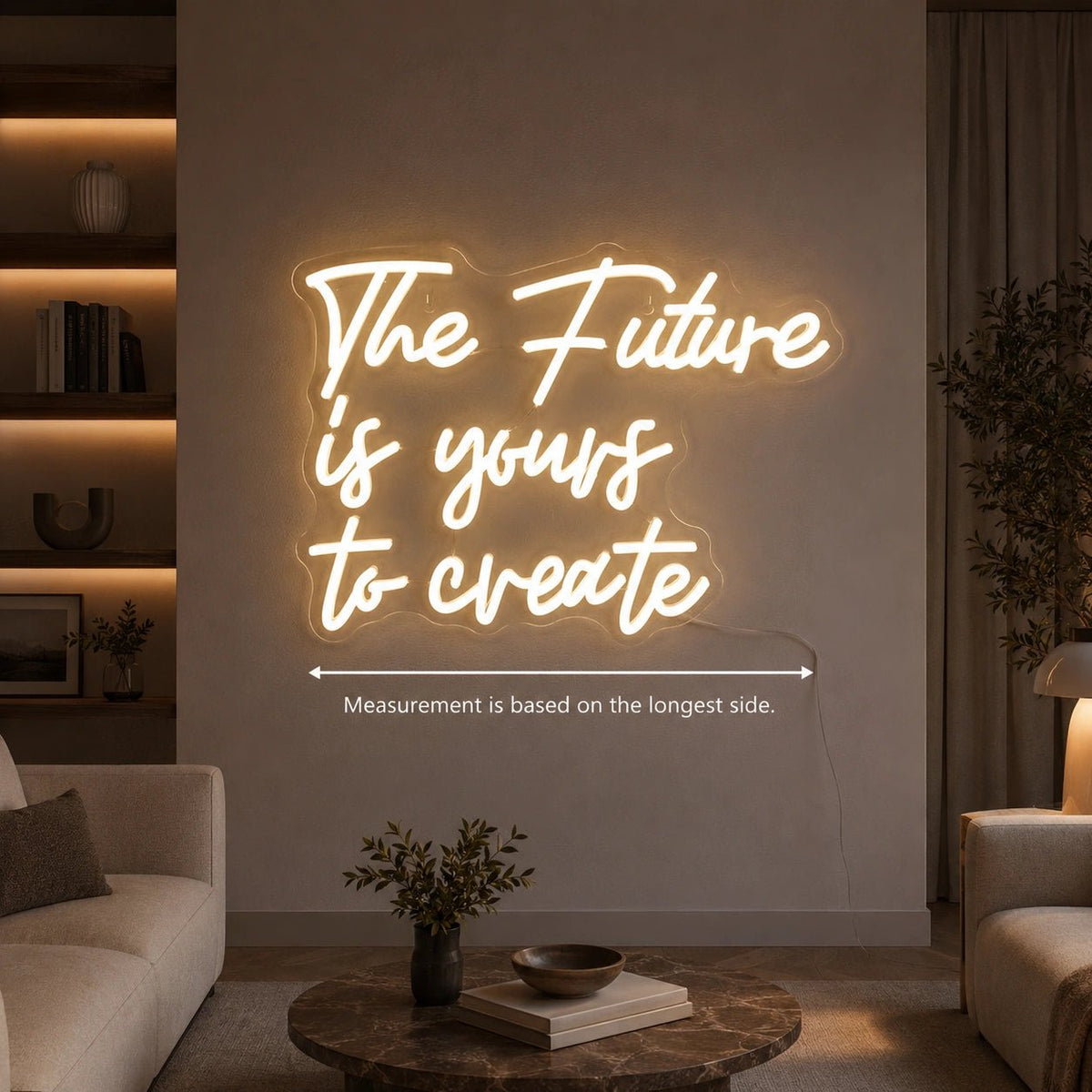 The Future Is Yours To Create Man Cave LED Neon Sign - Shineneon