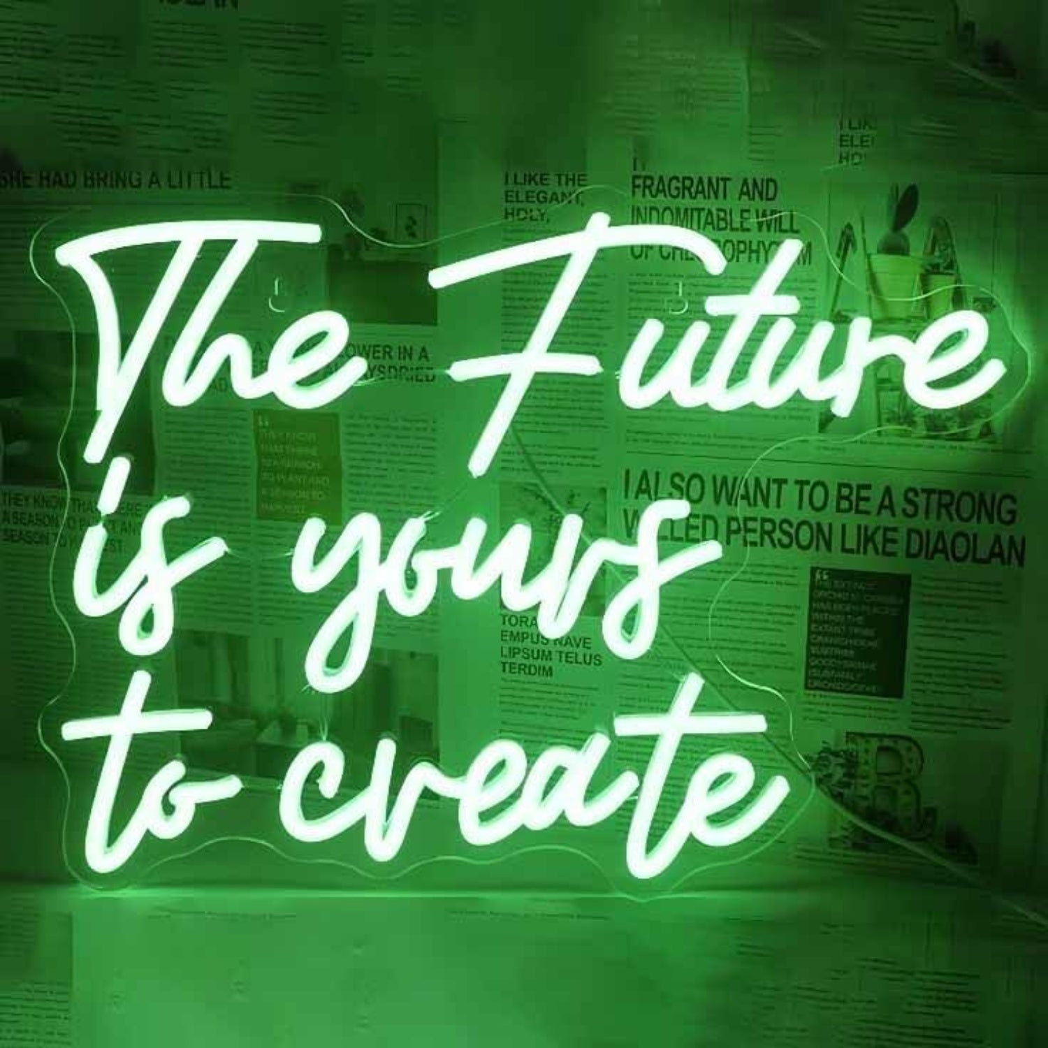 The Future Is Yours To Create Wedding Neon Sign | Shineneon