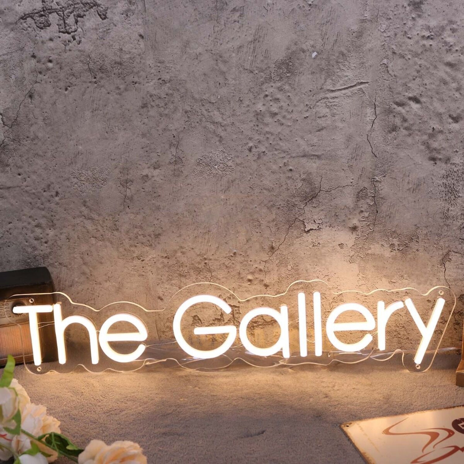 The Gallery Yellow Led Neon Sign - Shineneon