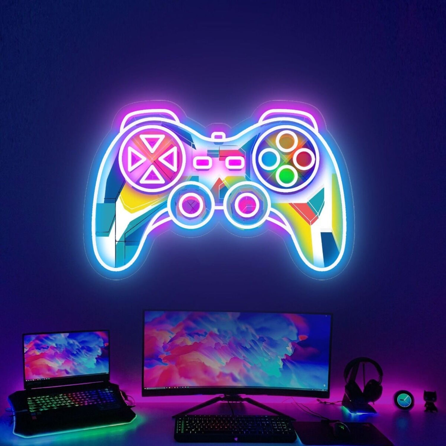 The Game Handsign Uv Neon Sign Art Decor | Shineneon