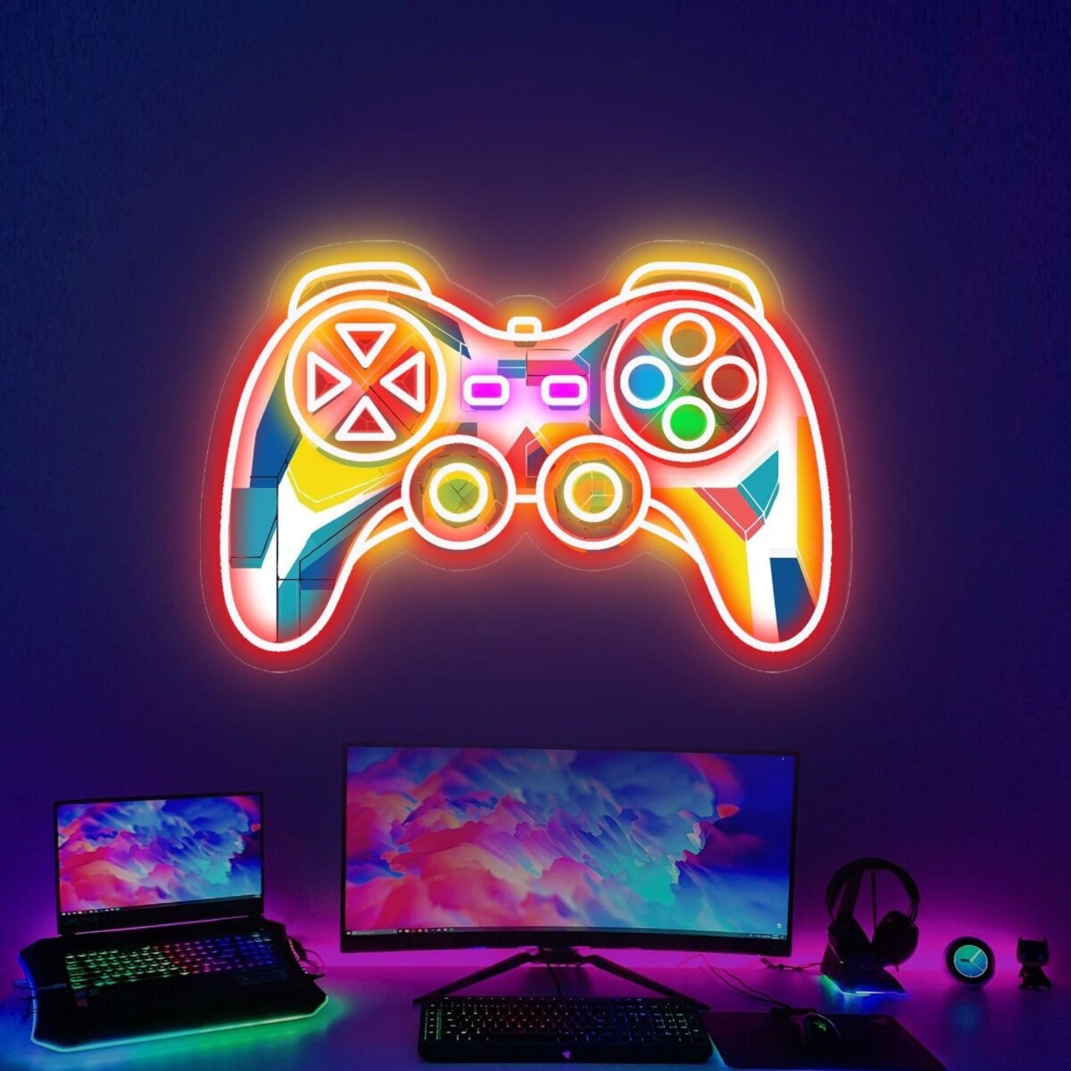 The Game Handsign Uv Neon Sign Art Decor | Shineneon