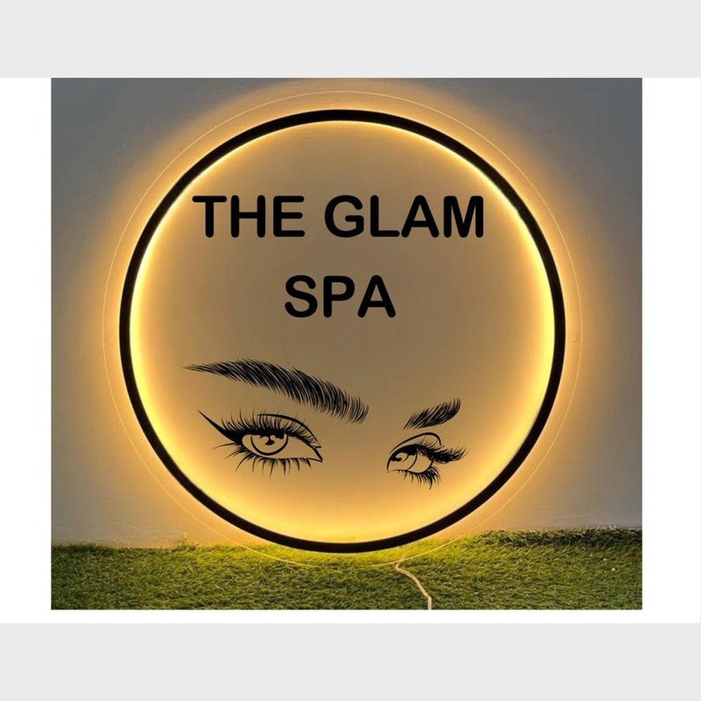 The Glam Spa Acrylic Business Logo Sign - Shineneon