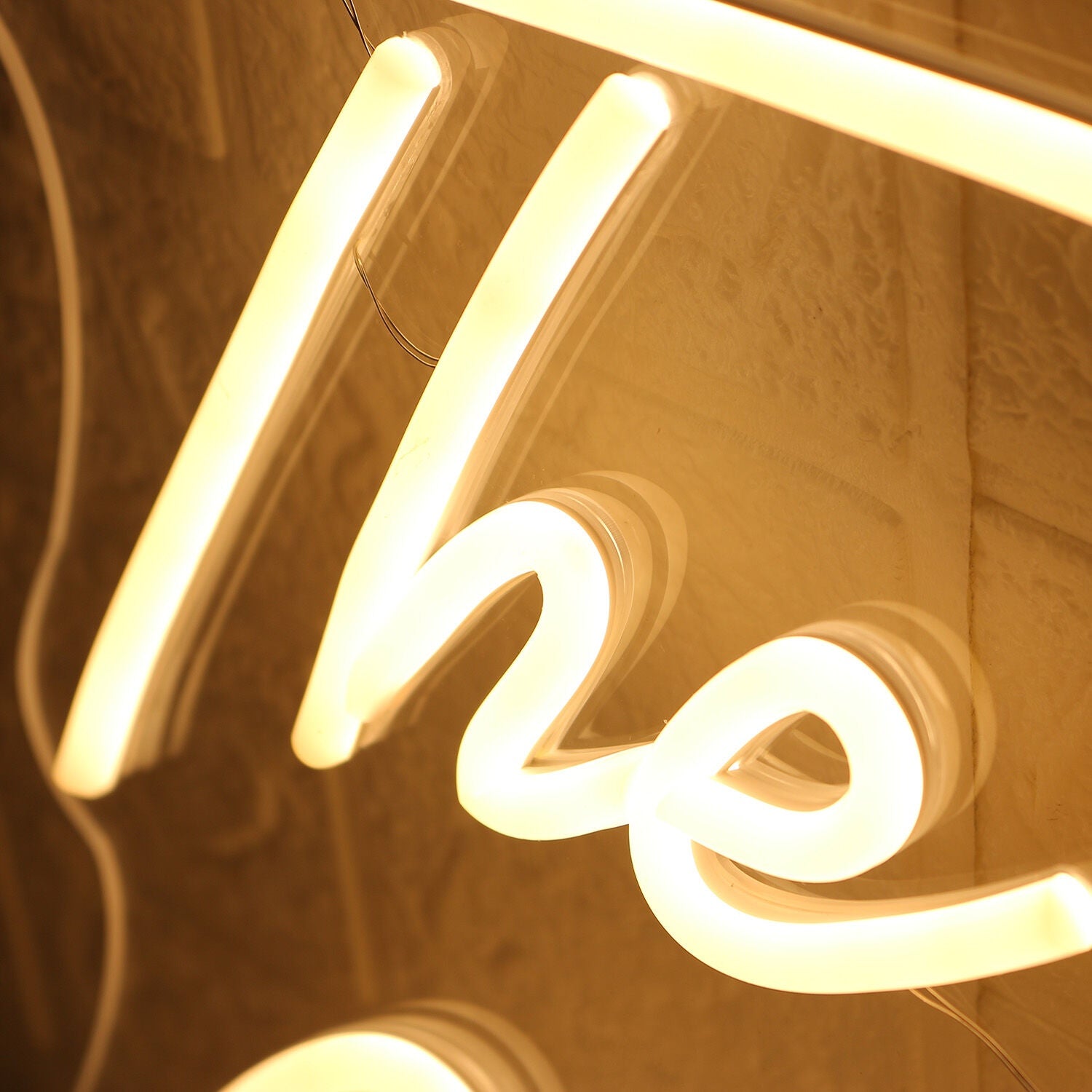 The Godfreys Chelle And Kenny Yellow Led Neon Sign - Shineneon