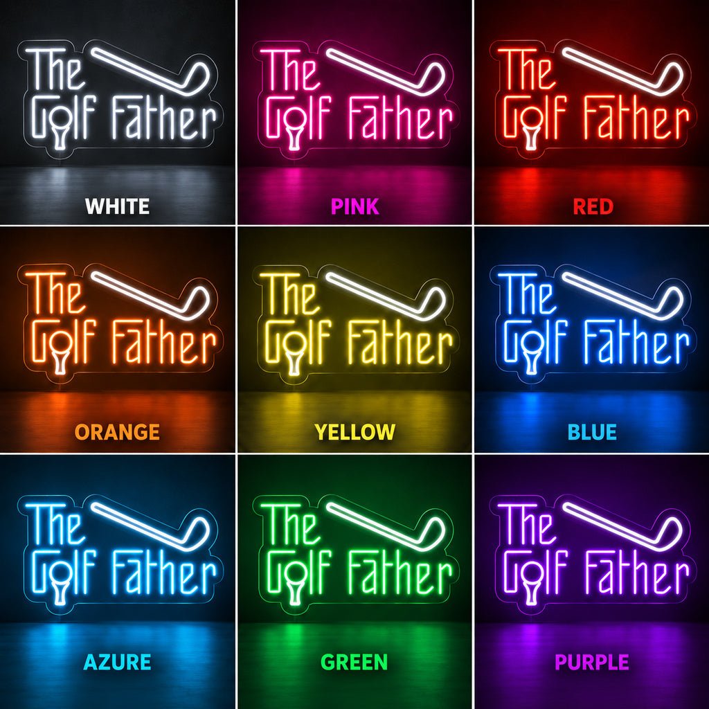 The Golf Father LED Neon Sign - Shineneon