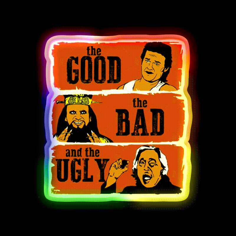 The Good The Bad And The Ugly In Chinatown Asian Cultural Led Neon Sign Rgb Color - LED neon sign close-up detail