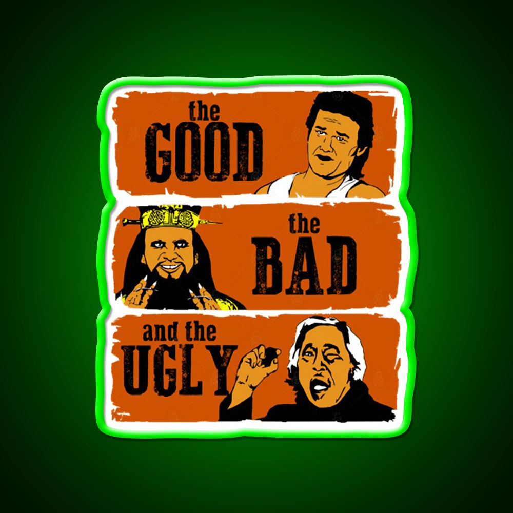 The Good The Bad And The Ugly In Chinatown Asian Cultural Led Neon Sign Rgb Color - Shineneon