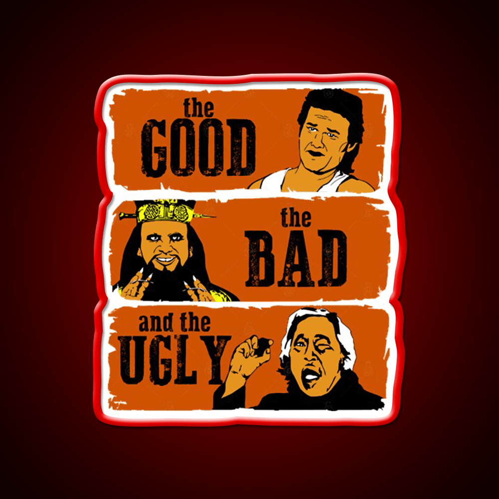 The Good The Bad And The Ugly In Chinatown Asian Cultural Led Neon Sign Rgb Color - Shineneon
