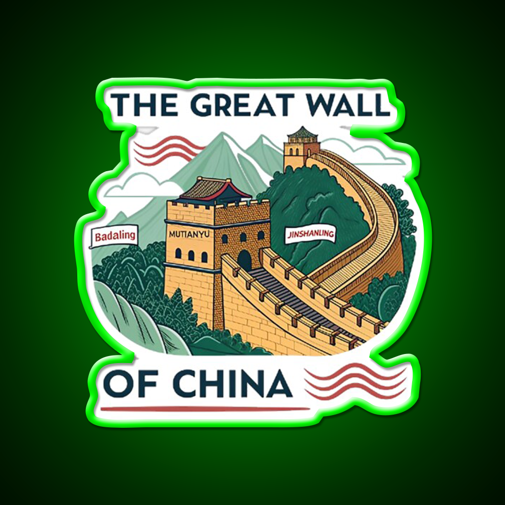The Great Wall Of China Asian Cultural Led Neon Sign Rgb Color - LED neon sign view 8