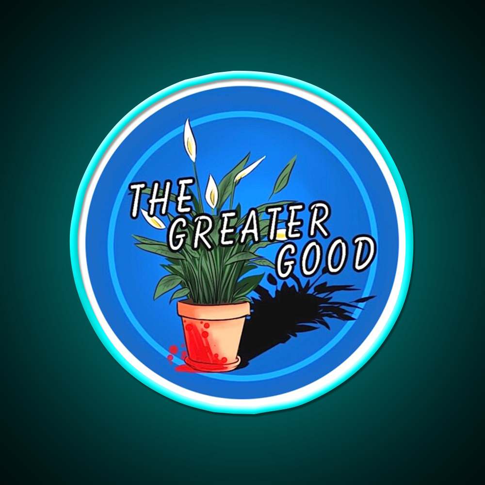 The Greater Good Beer Bar Decor Led Neon Sign Rgb Color - Size and dimension reference