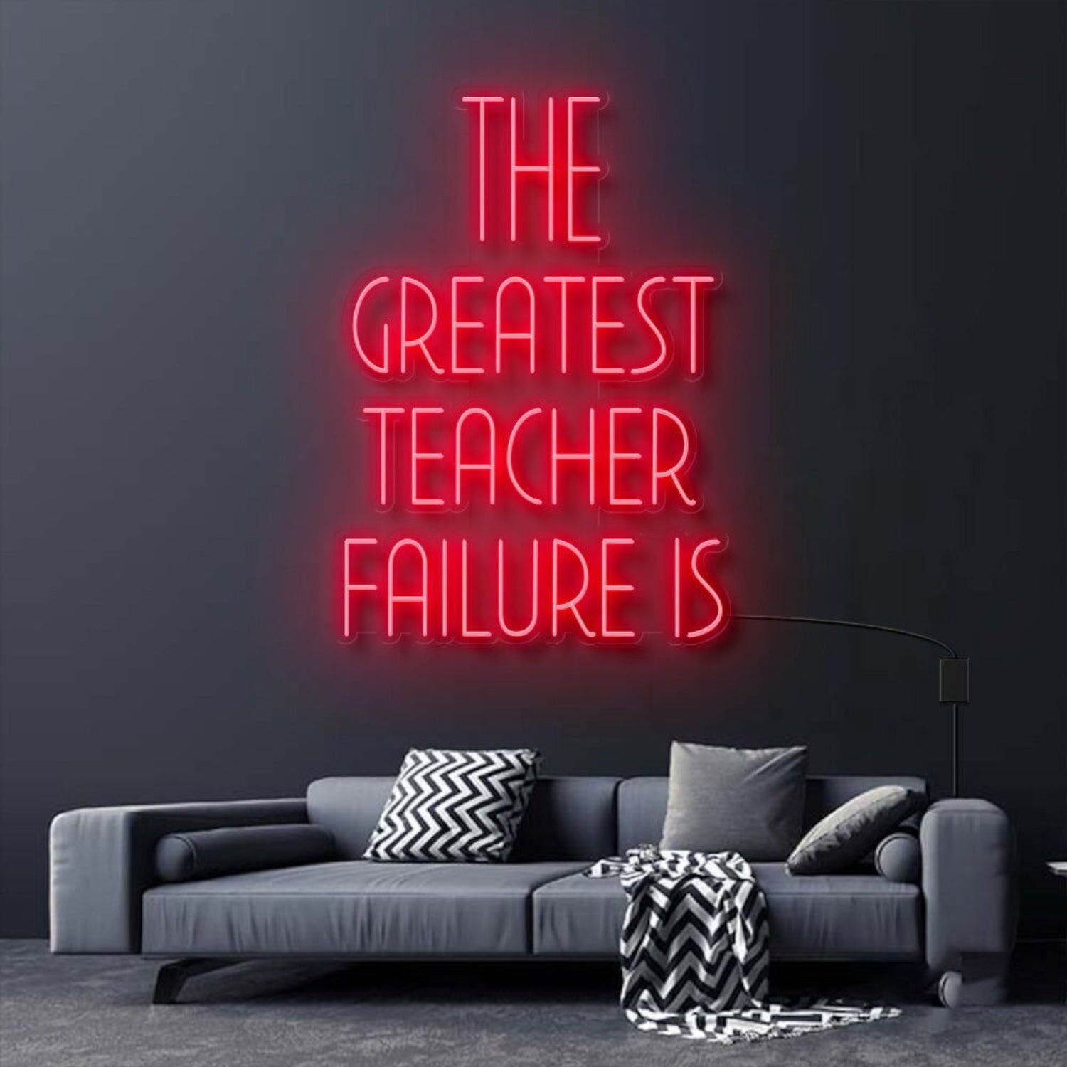 The Greatest Teacher Failure Is Star Wars Led Neon Sign | Shineneon