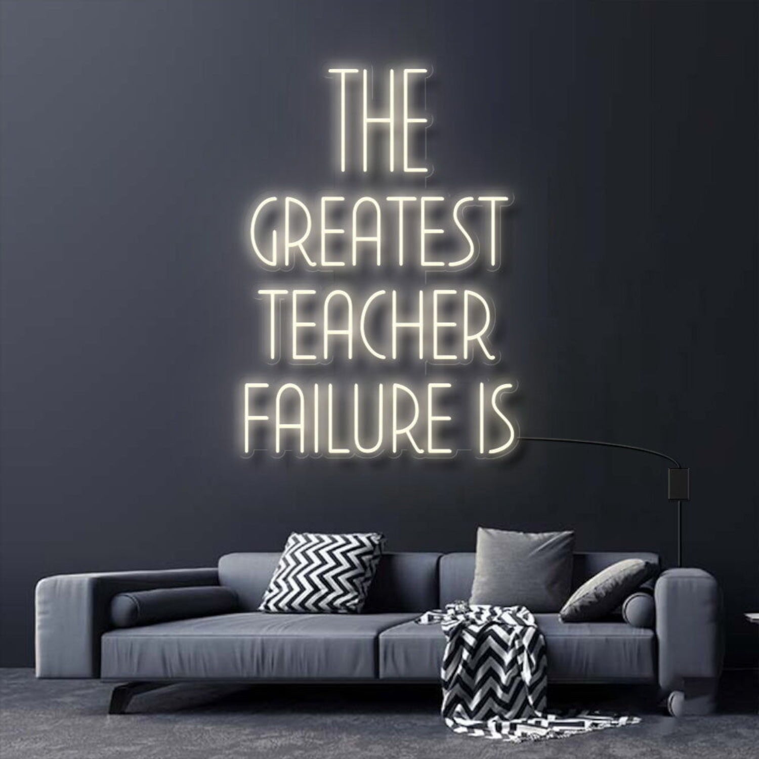 The Greatest Teacher Failure Is Star Wars Led Neon Sign | Shineneon