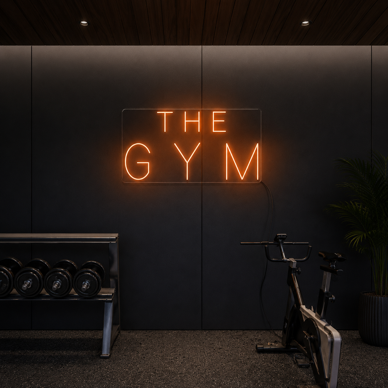 The Gym LED Neon Sign - 01 Original Product Image