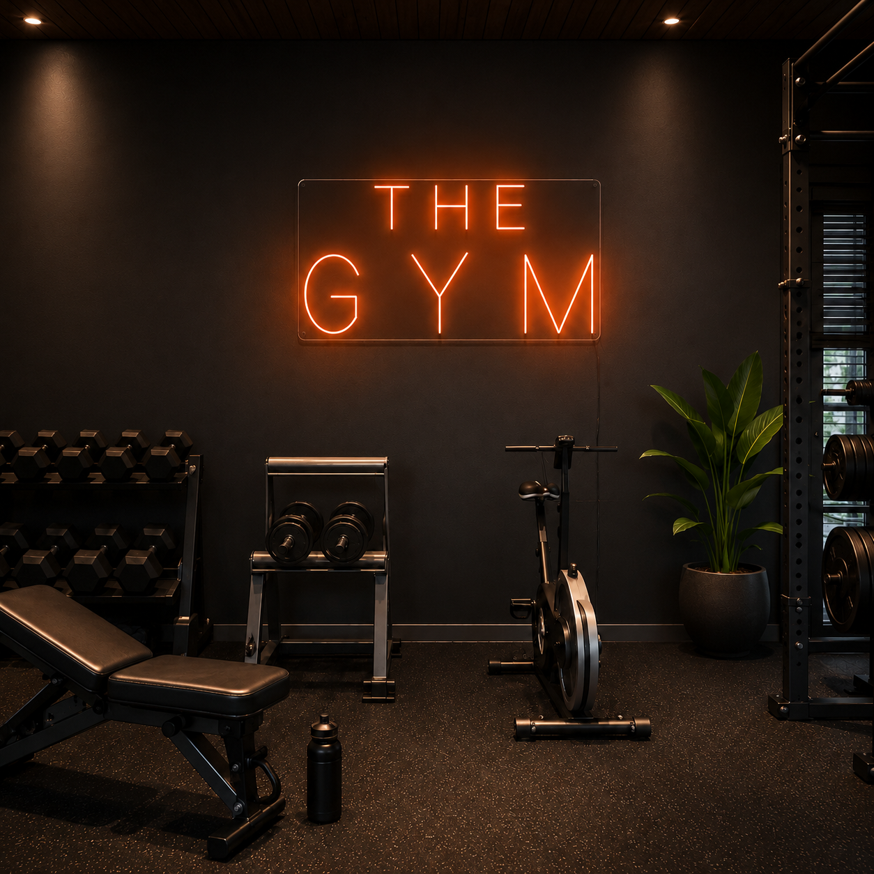 The Gym LED Neon Sign - 04 Size Image