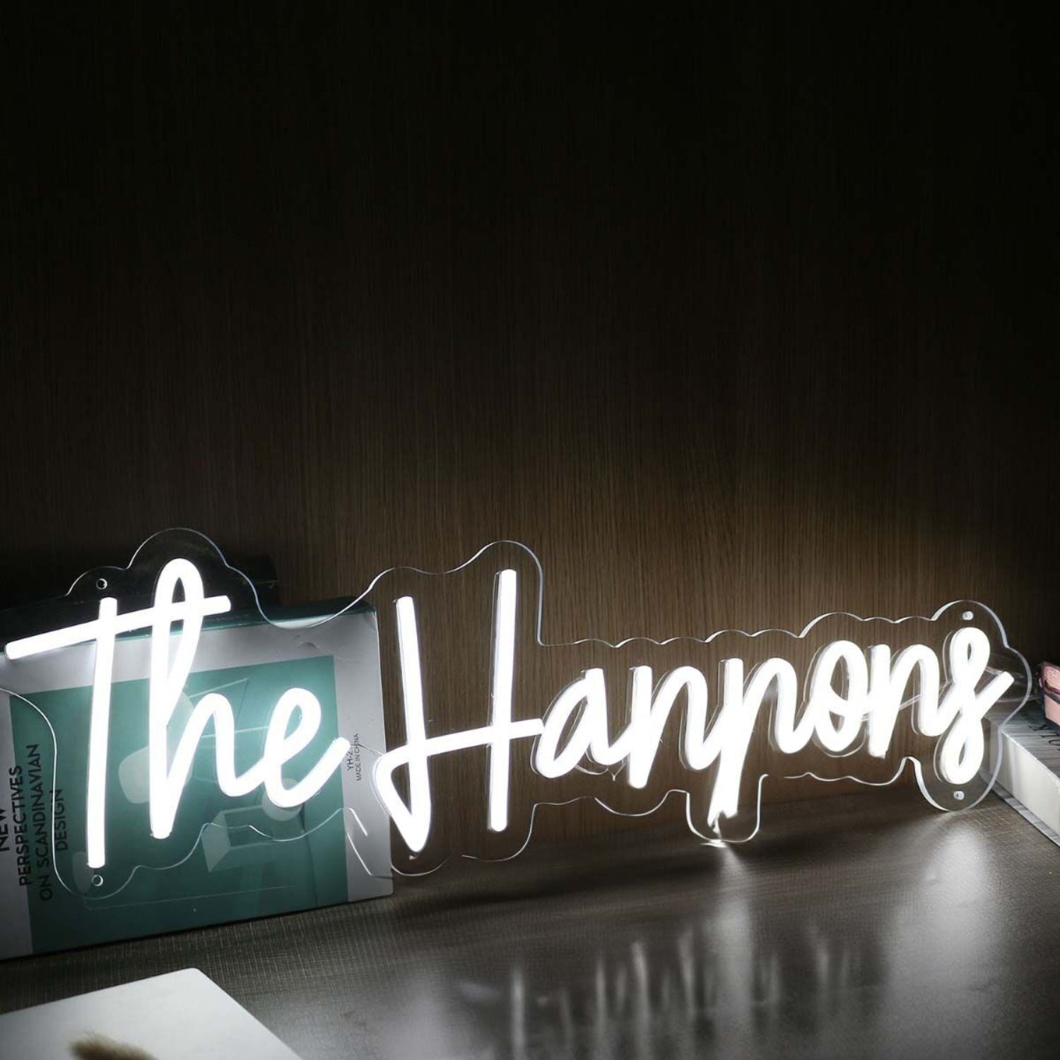 The Hannons White Led Neon Sign - Shineneon
