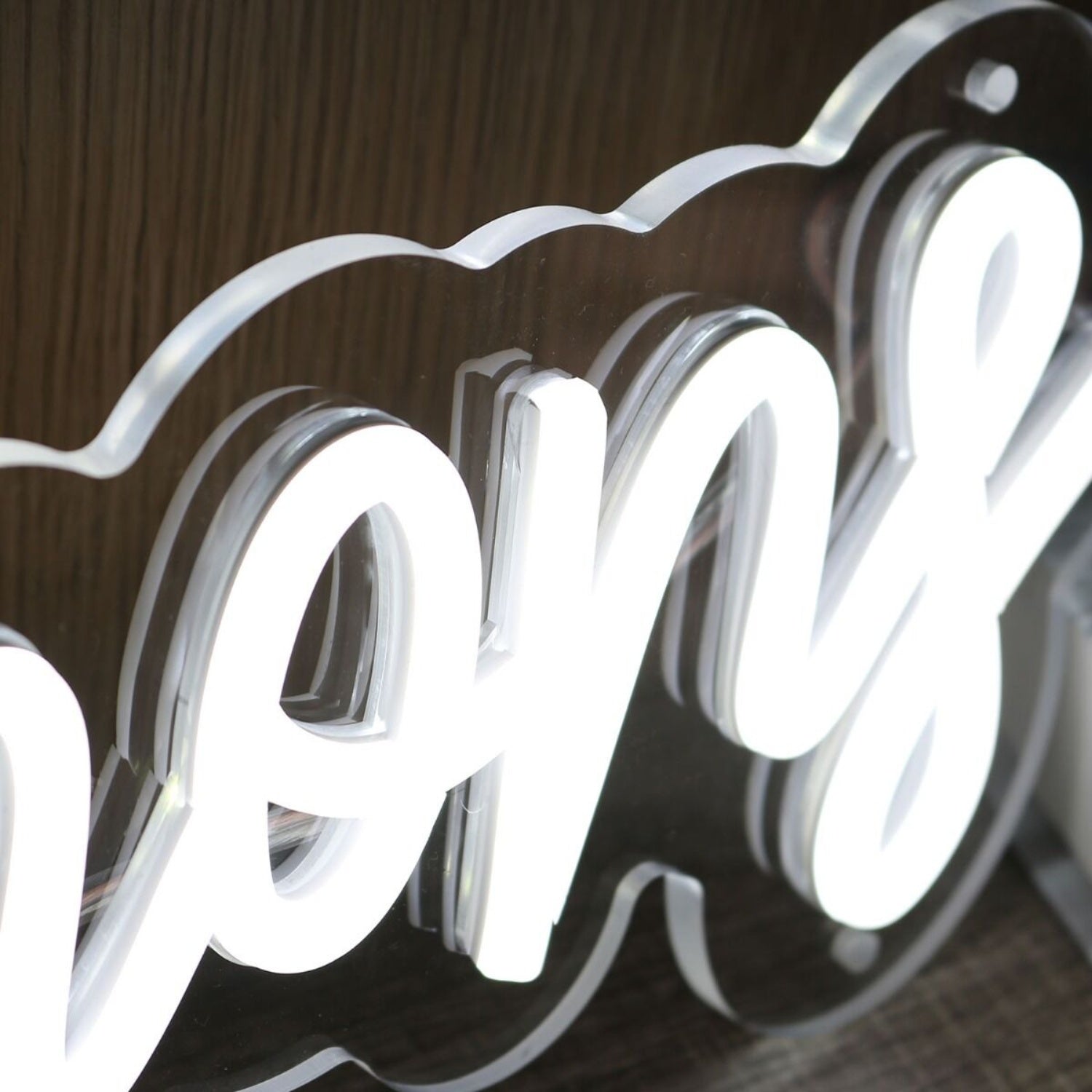 The Hannons White Led Neon Sign - Shineneon