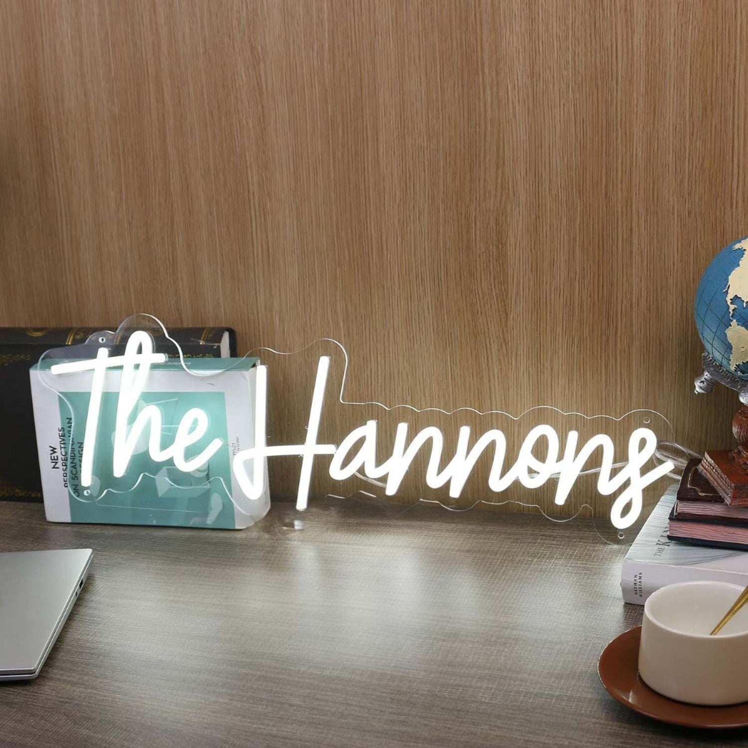 The Hannons White Led Neon Sign - Shineneon