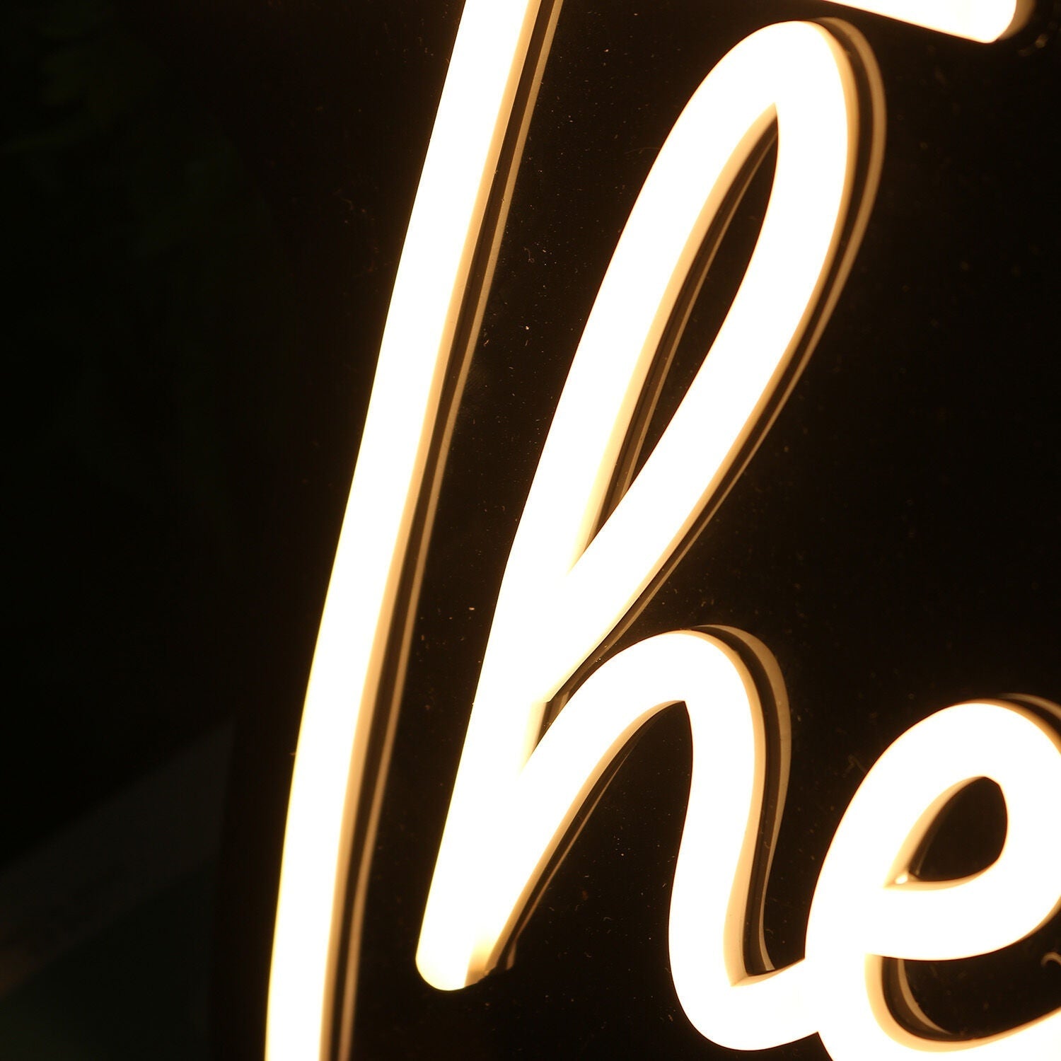 The Haugens White Led Neon Sign - Shineneon