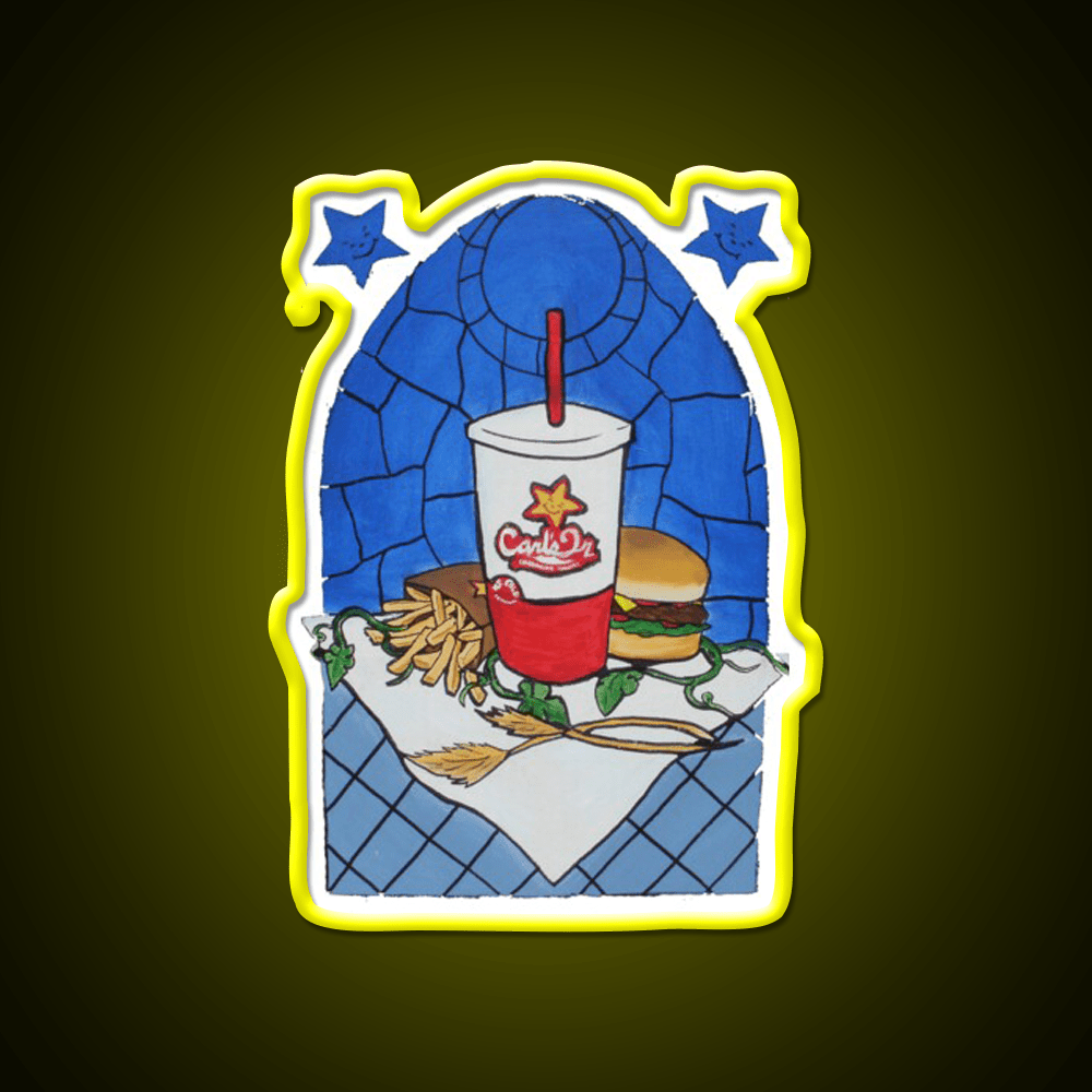The Heavenly Combo Fast Food Led Neon Sign For Burger Place Rgb Color - Shineneon