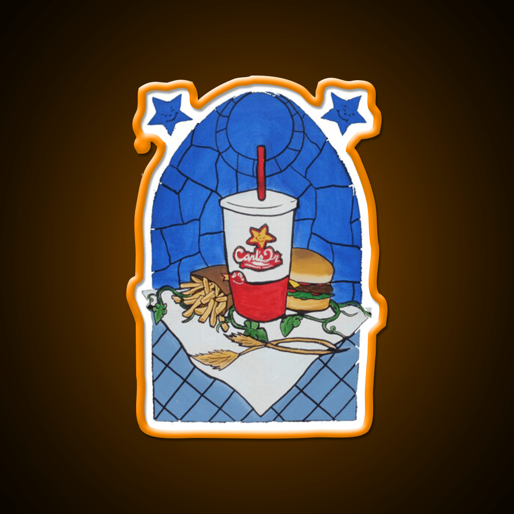 The Heavenly Combo Fast Food Led Neon Sign For Burger Place Rgb Color - Shineneon