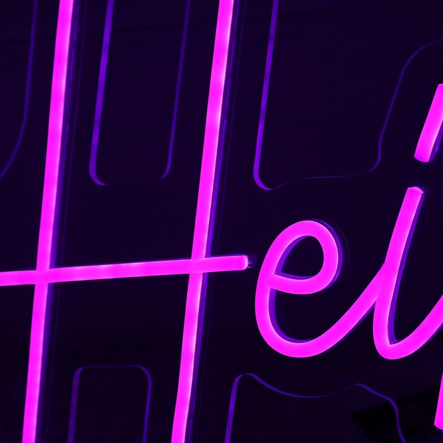 The Heibys Purple Led Neon Sign - Shineneon