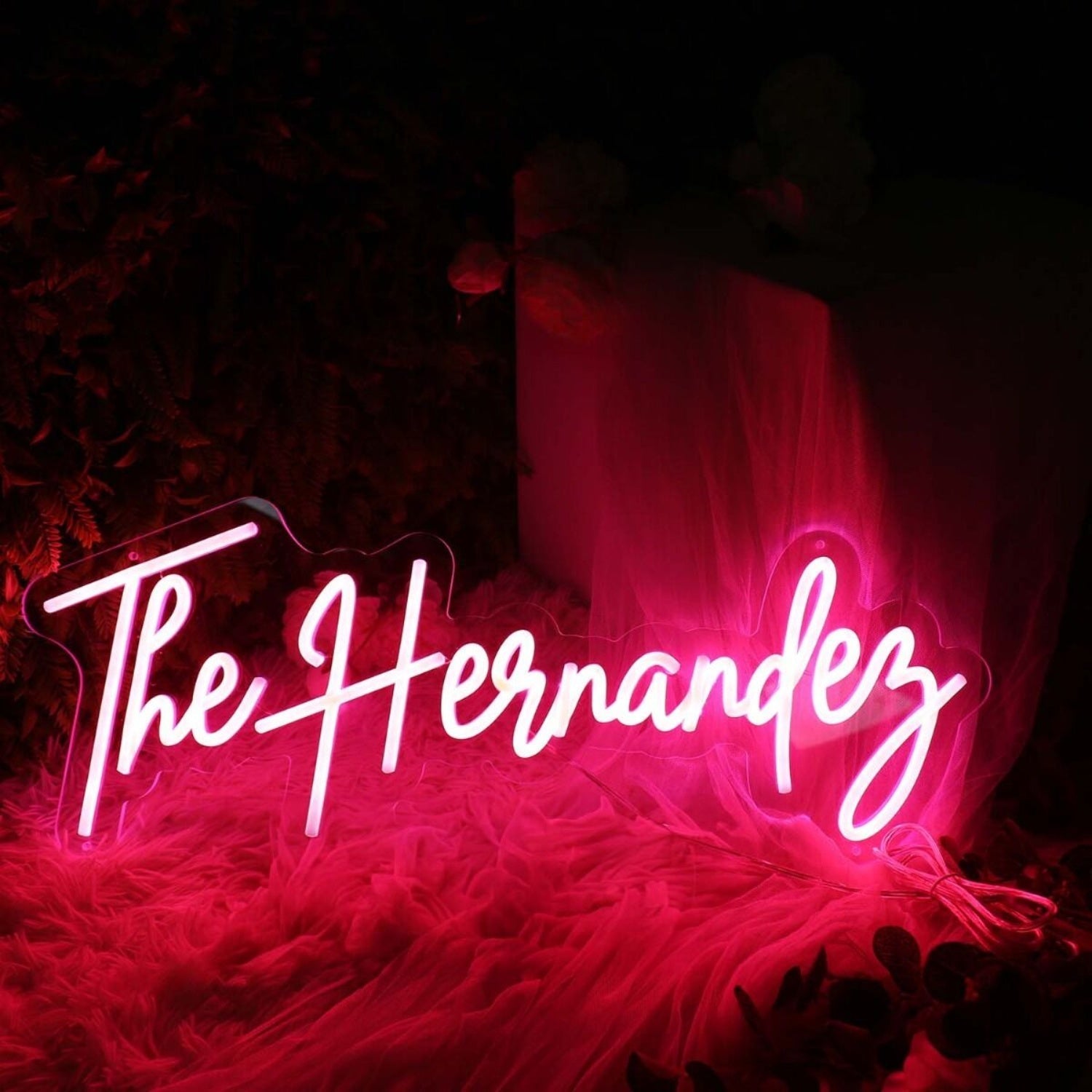 The Hernandez Red Led Neon Sign - Shineneon