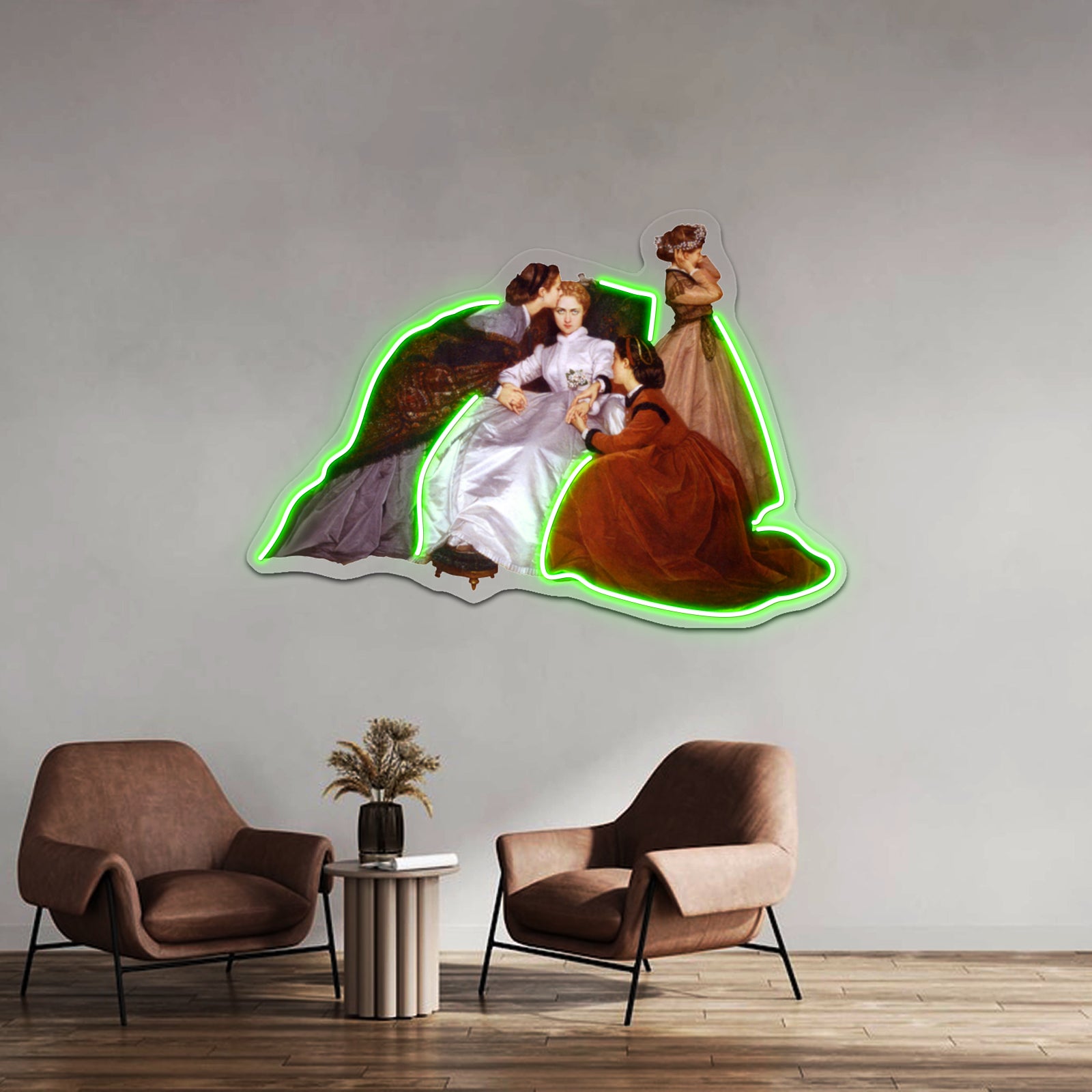 The Hesitant Betrothed Wall Artwork Neon Signs | Shineneon