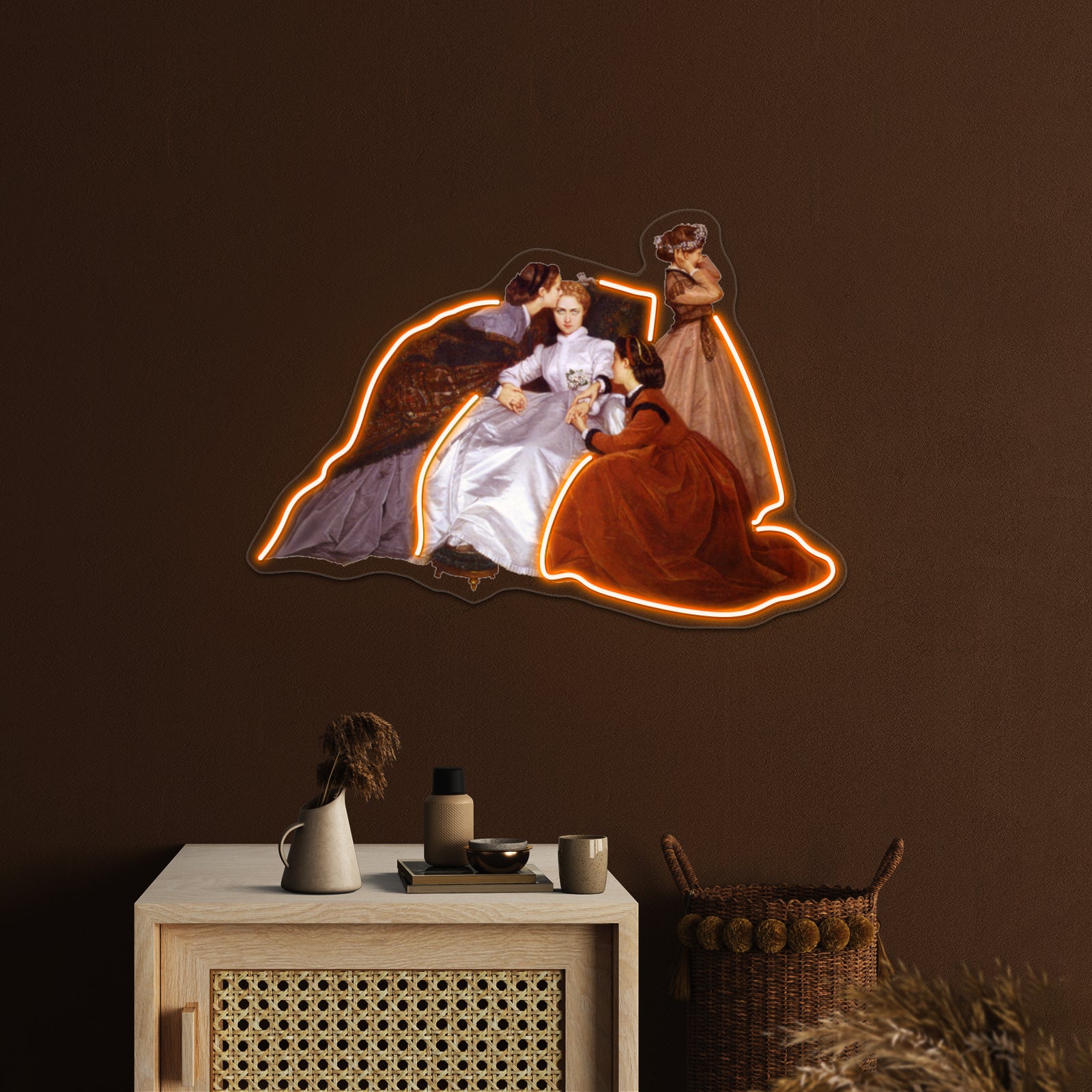 The Hesitant Betrothed Wall Artwork Neon Signs | Shineneon