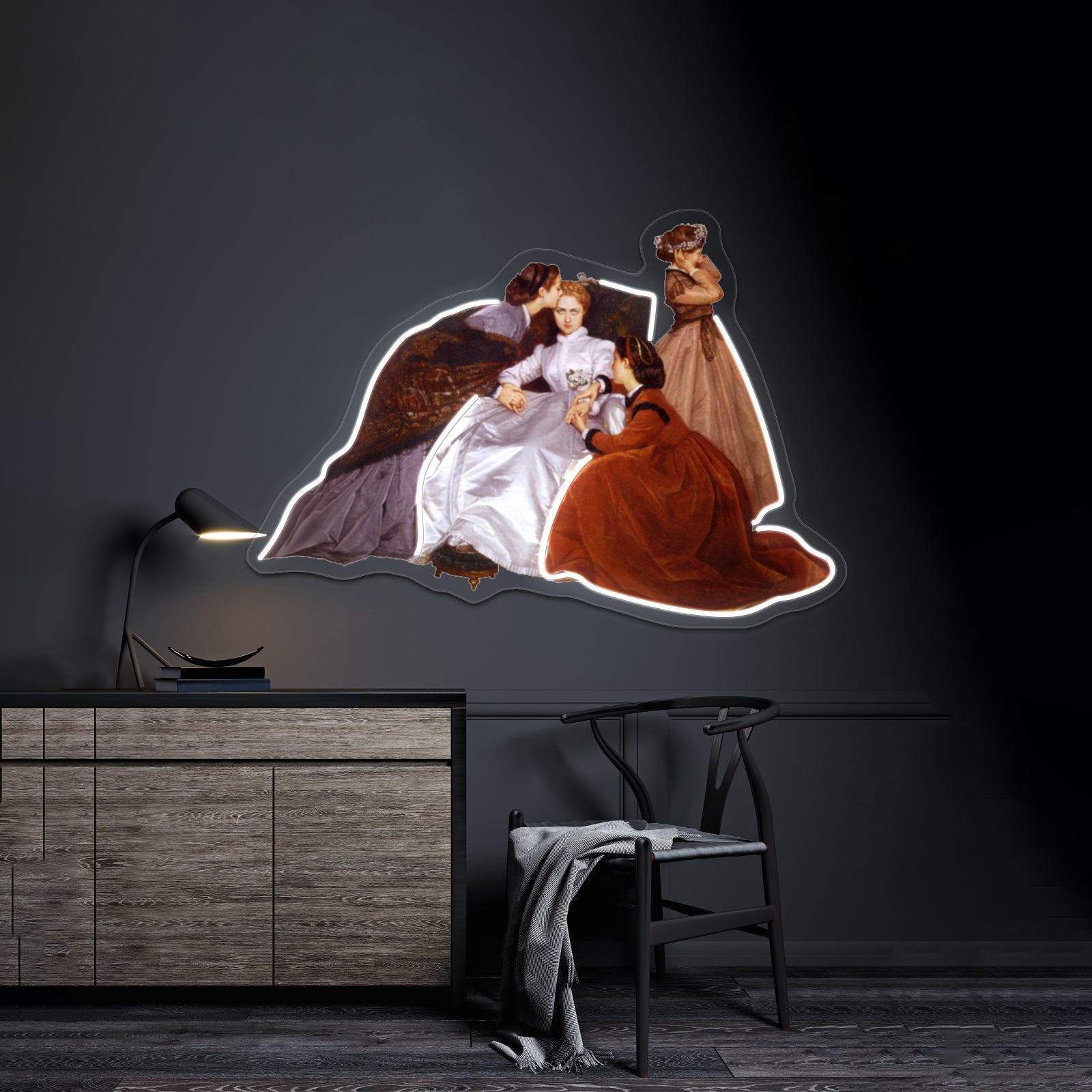 The Hesitant Betrothed Wall Artwork Neon Signs | Shineneon