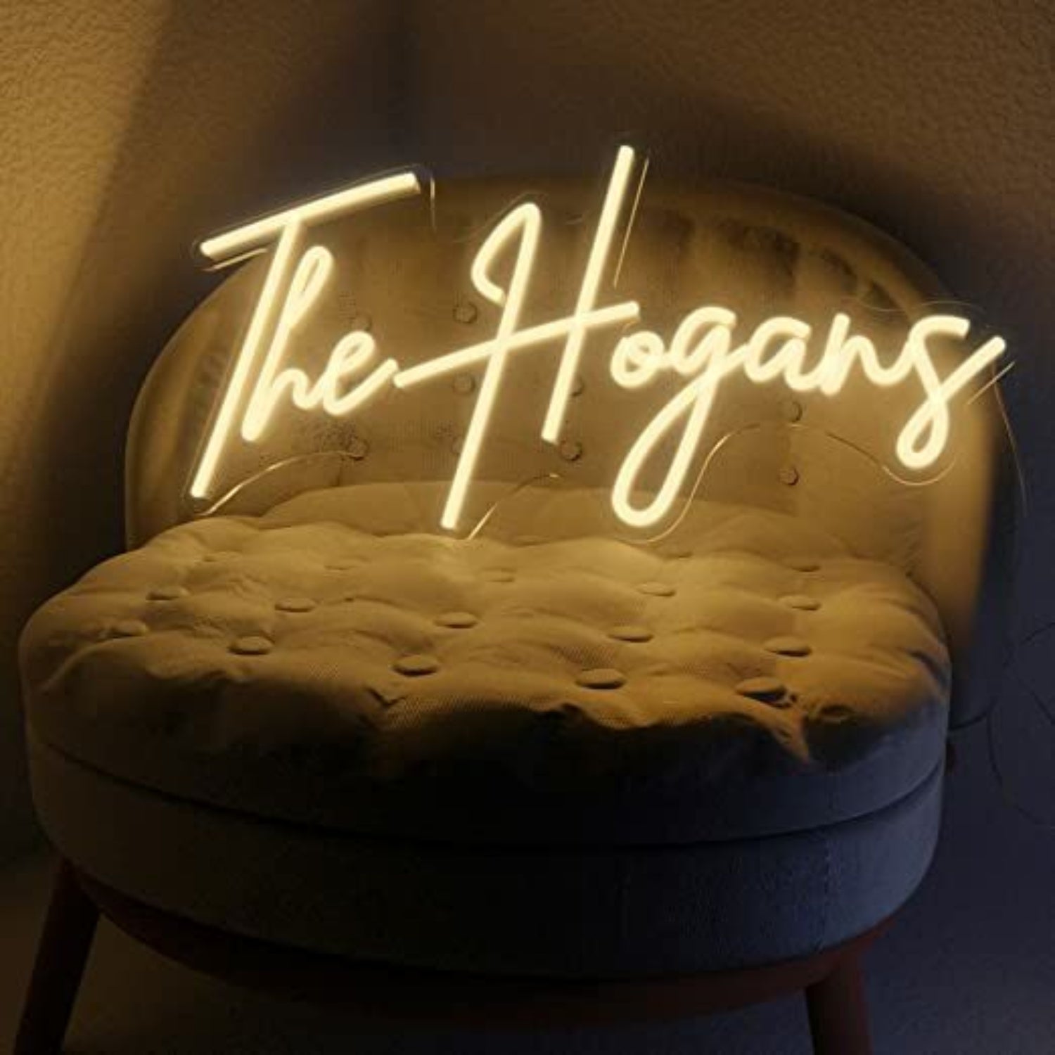 The Hogans Neon Name Signs Family Name Room Wall Decor - Shineneon