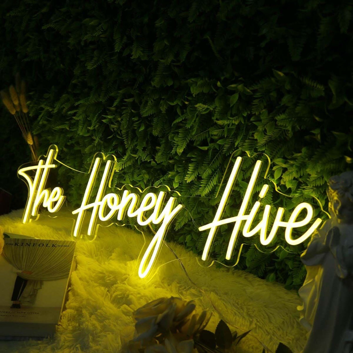 The Honey Hive Yellow Led Neon Sign | Shineneon