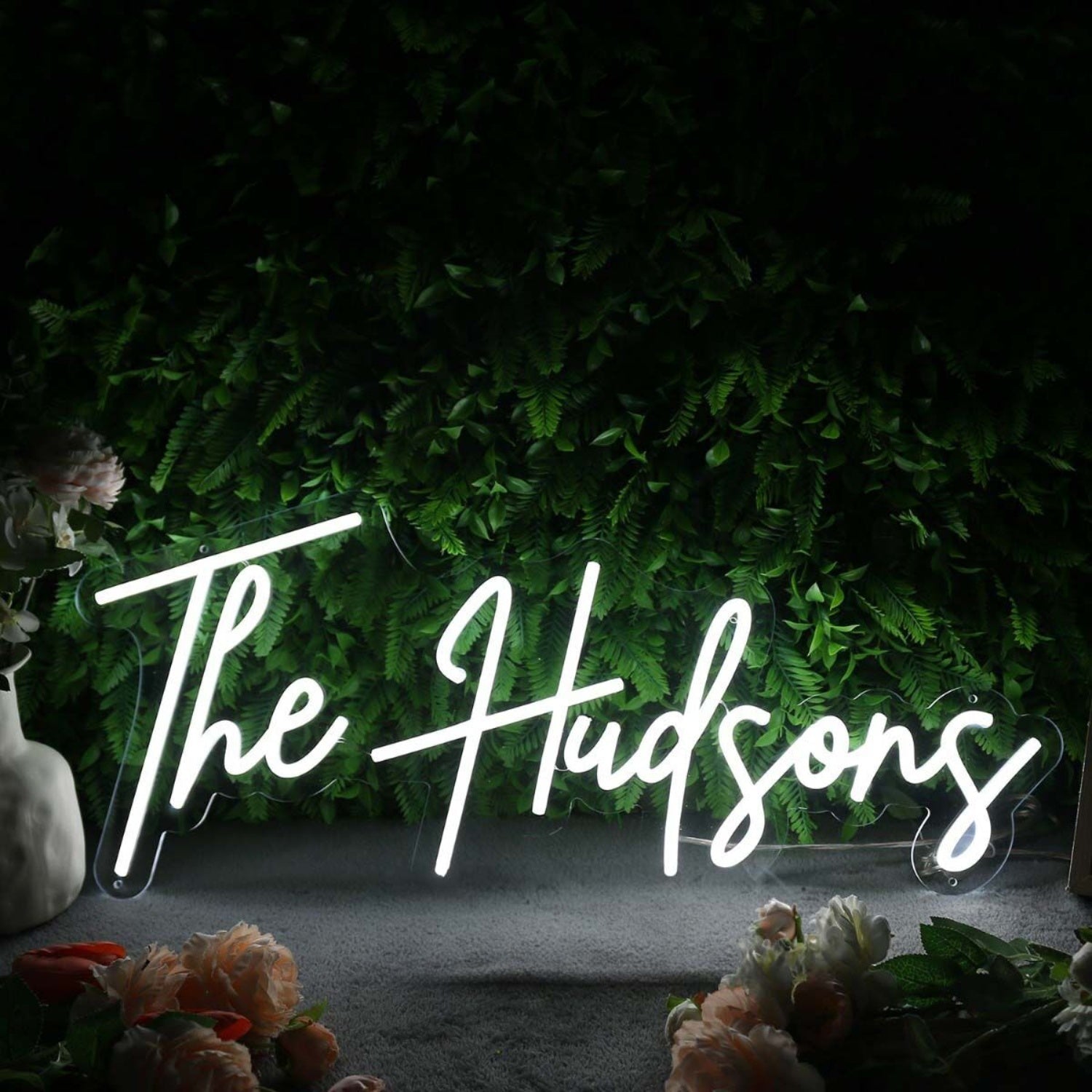 The Hudsons White Led Neon Sign - Shineneon