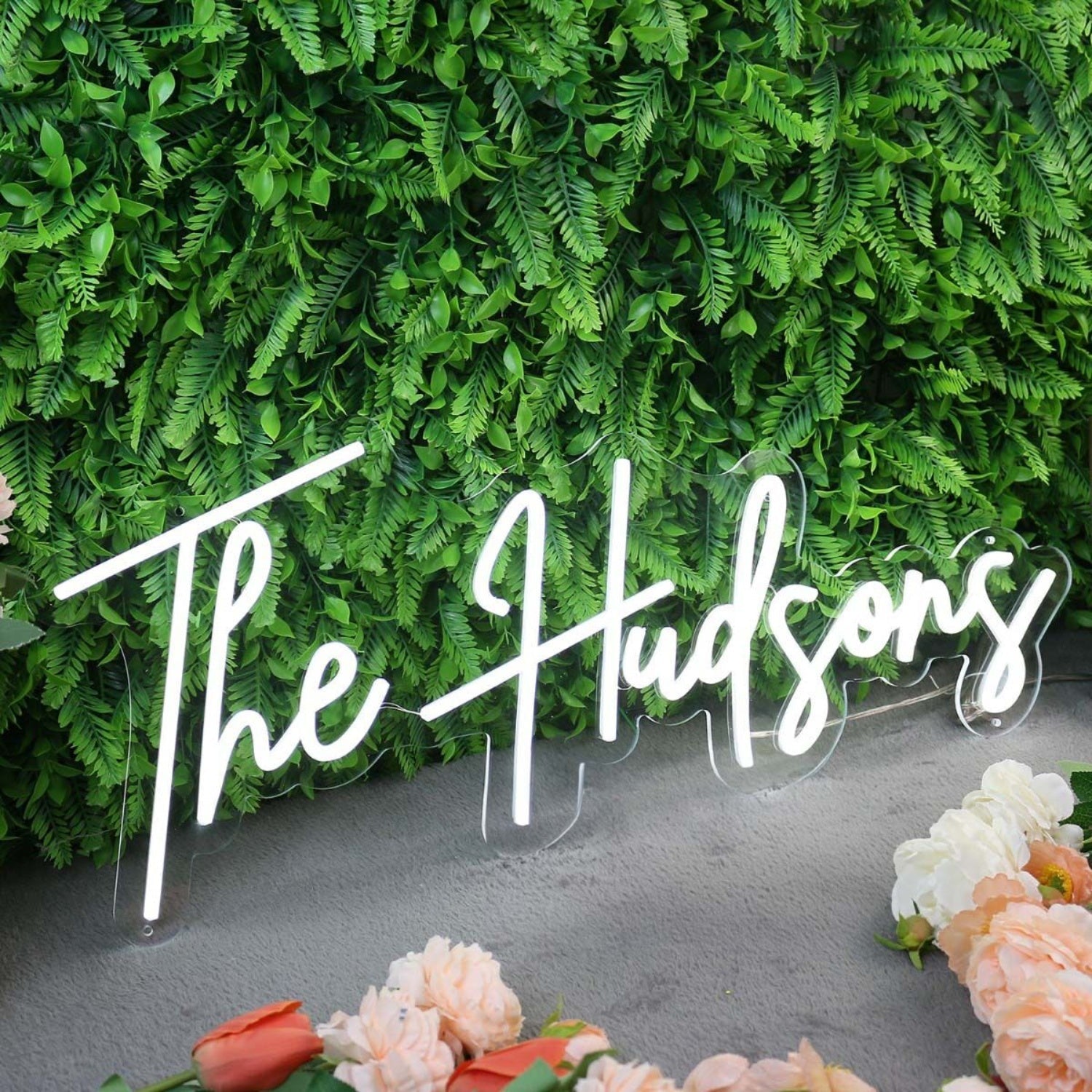 The Hudsons White Led Neon Sign - Shineneon
