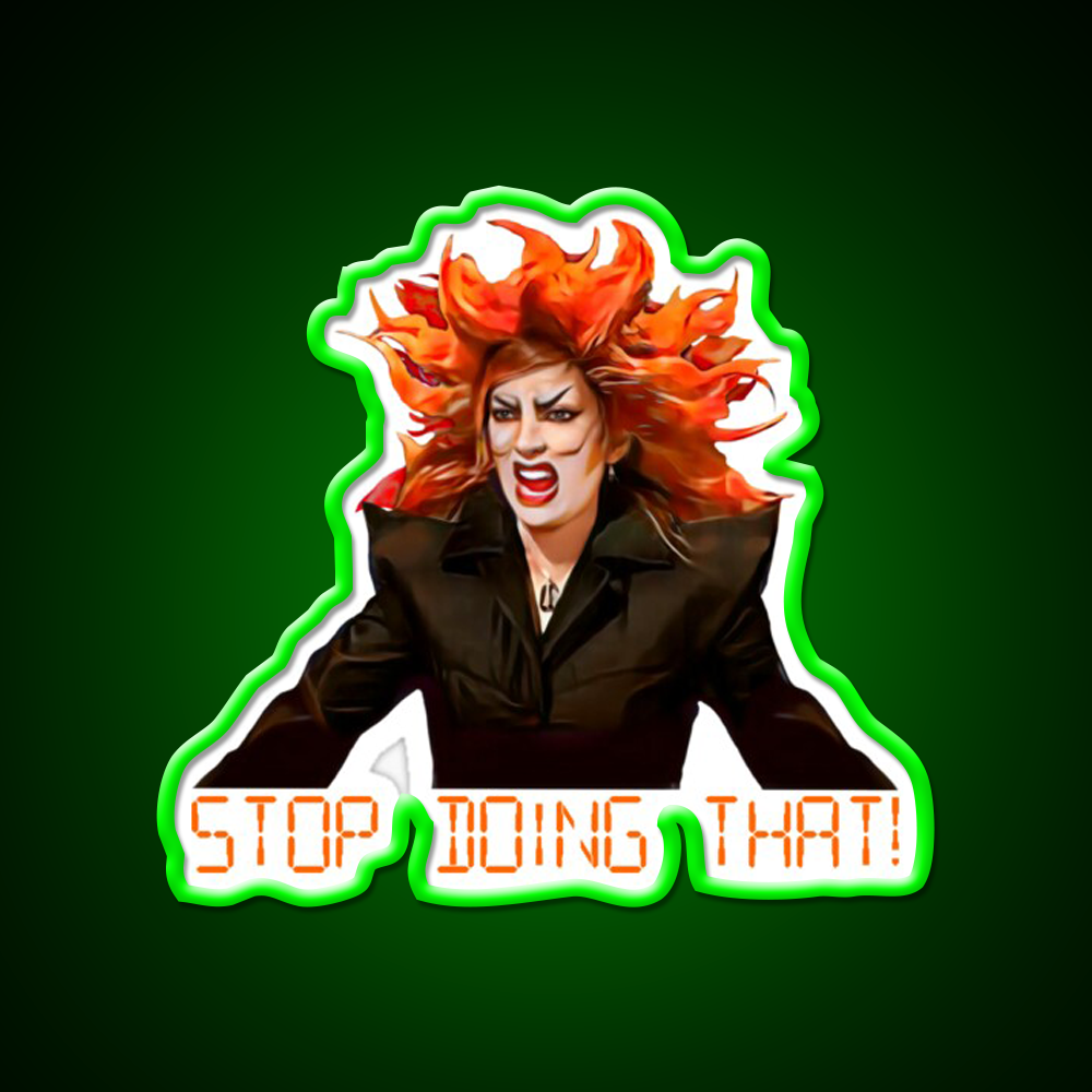 The It Crowd Aunt Irma Barber Shop Haircut Led Neon Sign - LED neon sign view 8