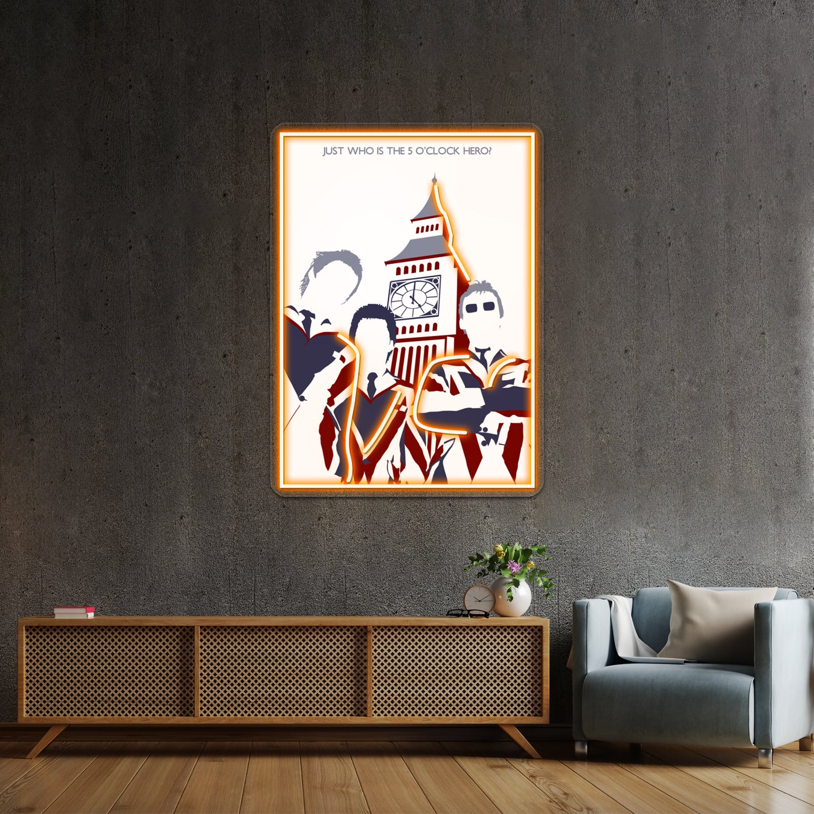 The Jam Mod Pop Artwork Personalized Neon Signs | Shineneon