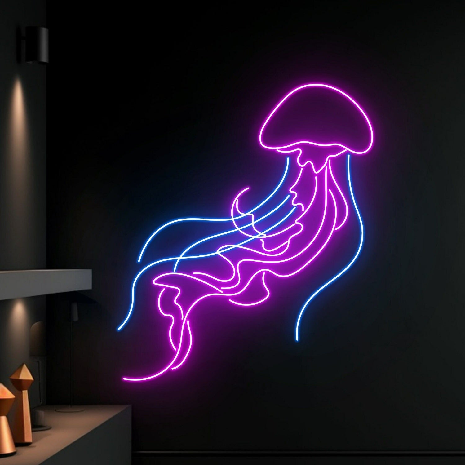 The Jelly Fish Led Neon Sign Home | Shineneon