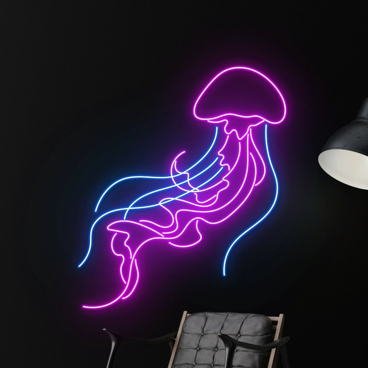 The Jelly Fish Led Neon Sign Home - Shineneon