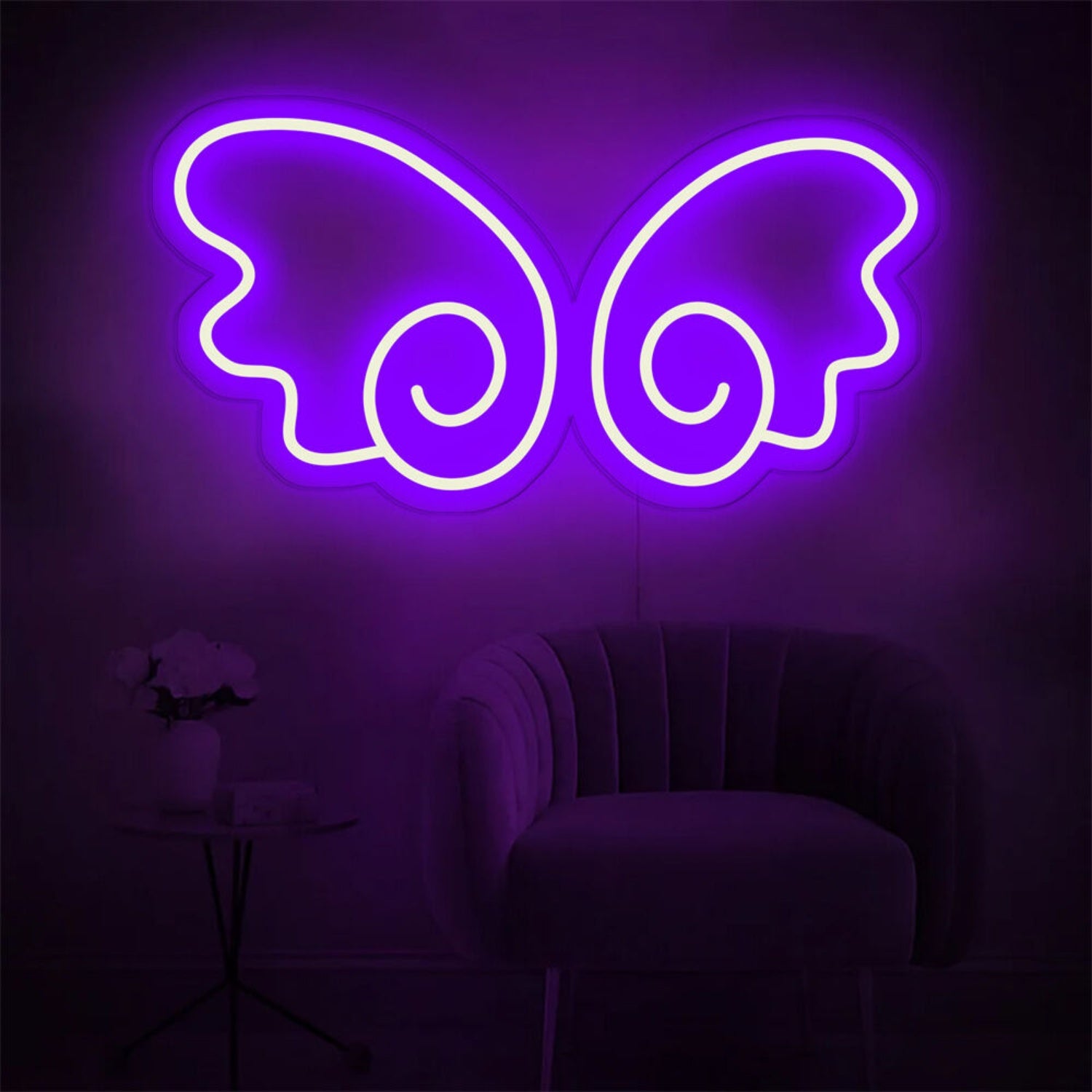 The Kawaii Anime Wings Decoration Led Neon Sign Fcosplay Events | Shineneon