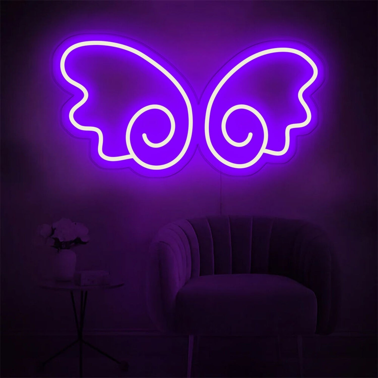 The Kawaii Anime Wings Decoration Led Neon Sign Fcosplay Events - Shineneon