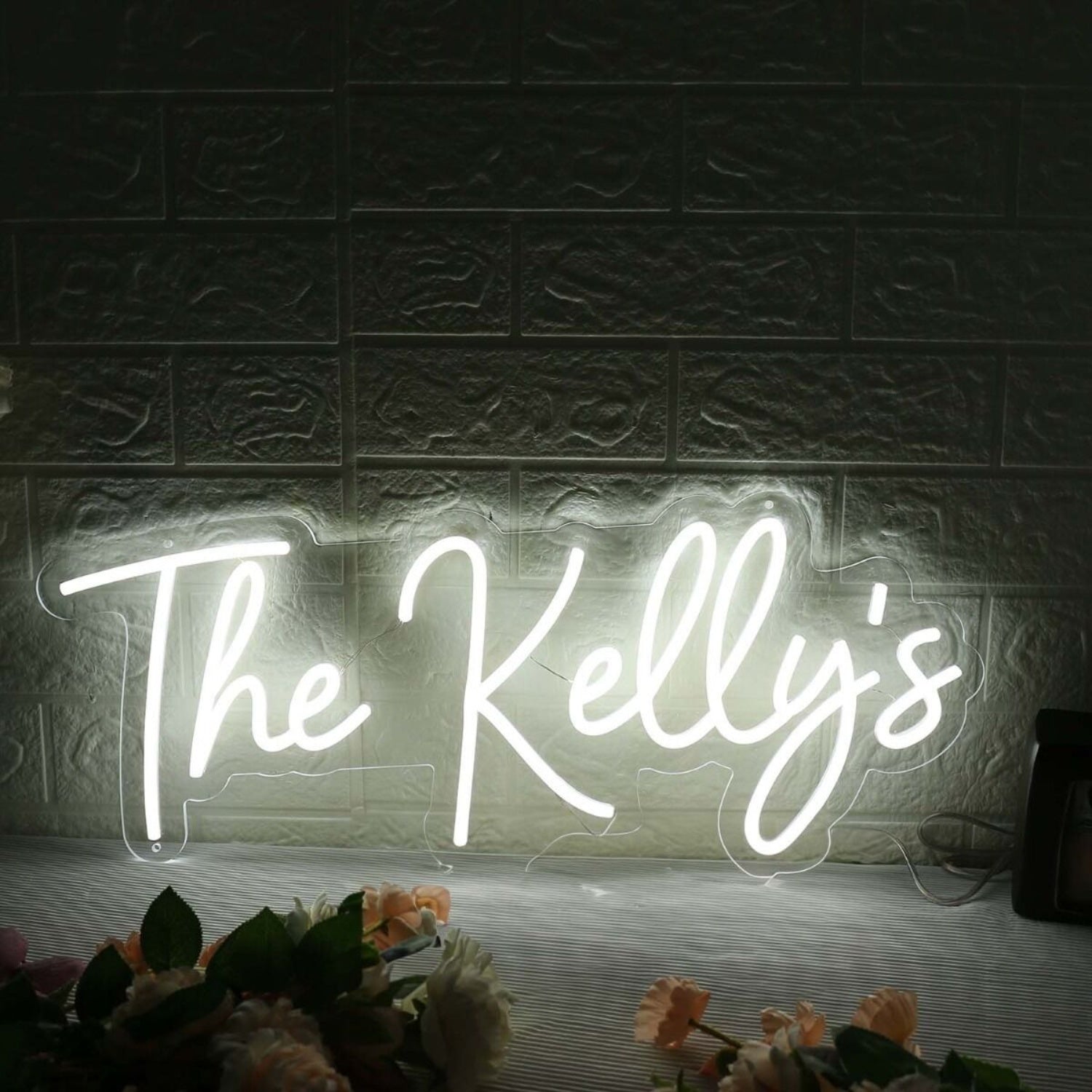The Kellys White Led Neon Sign - Shineneon