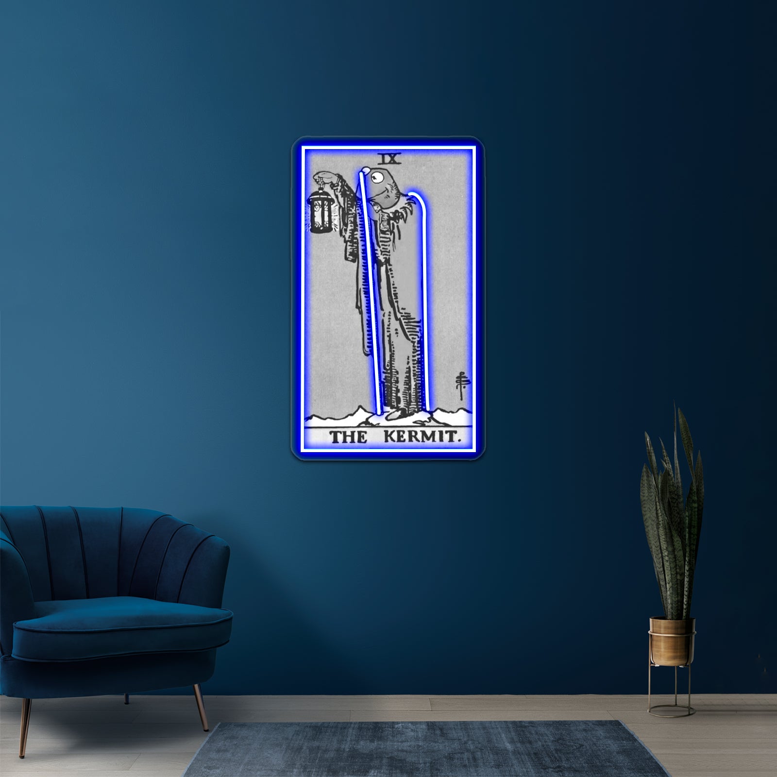 The Kermit Artwork Personalized Neon Signs | Shineneon