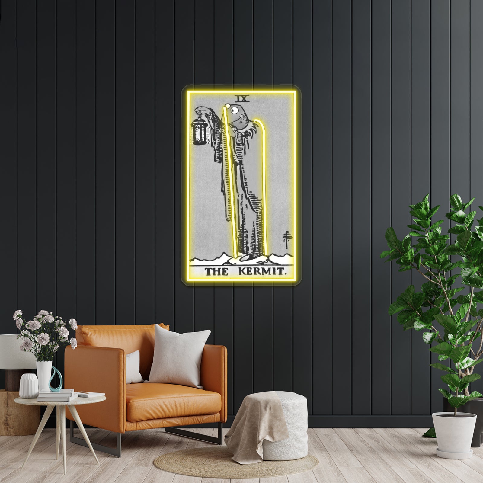 The Kermit Artwork Personalized Neon Signs | Shineneon